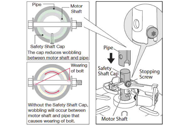 Safety Shaft Cap
